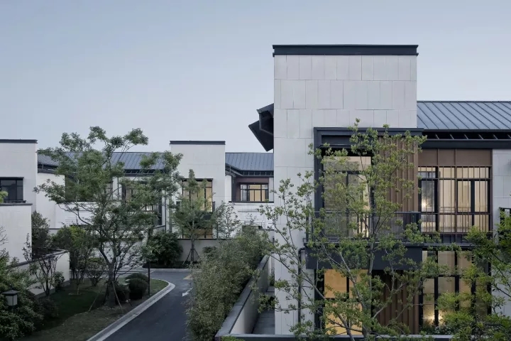 庭院、建筑與內(nèi)部道路的關(guān)系