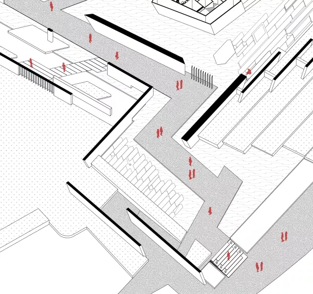空間序列，天華建筑設(shè)計(jì)